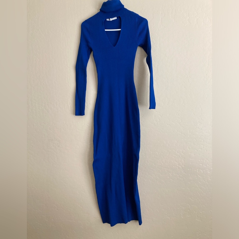Zara sweater maxi dress